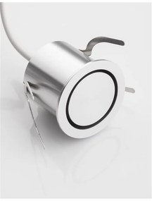 Spot LED incastrabil ideal pentru iluminat scara sau hol Natal argintiu NVL-6800201