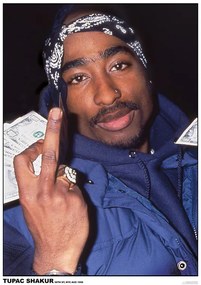 Poster Tupac - Finger