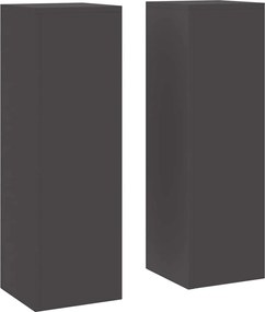 vidaXL Suport pentru plante 2 pcs Negru 24 x 24 x 75 cm Oțel