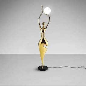 Figurina decorativa, Lampa de masa El Arbol auriu