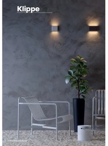 Redo 90452 - Aplica LED de exterior KLIPPE, 24W/230V, IP54, antracit