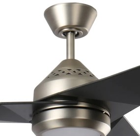 Ventilator LED dimabil de tavan Kichler KLF-JADE-60-AP JADE 18W/230V negru + telecomandă