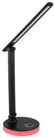 Globo 58445B - Lampă de birou LED RGBW dimabilă GERALDO LED/5W/230V + LED/2W