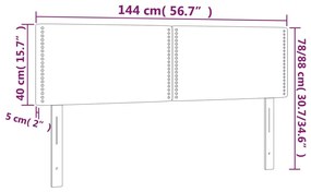 Tablii de pat, 2 buc., verde inchis, 72x5x78 88 cm, catifea 2, Verde inchis, 144 x 5 x 78 88 cm