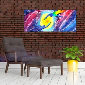 Tablou - Atingere (120x50 cm)
