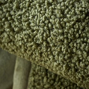 Pătură verde din micropluș/cocolino 130x170 cm Velvet Boucle – Catherine Lansfield