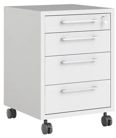 Dulap alb cu încuietoare 48x68 cm Prima – Tvilum