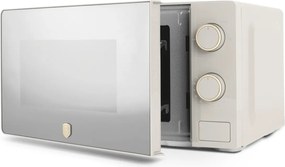 Cuptor cu microunde 20L Sahara Berlinger Haus BH 9903, crem mat