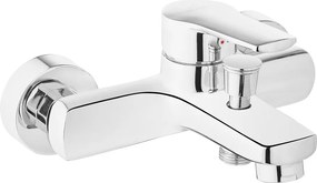 Baterie cada - dus Invena Verso crom lucios