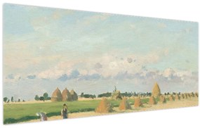 Tablou - Camille Pissarro, Landscape, Ile de France, reproducere (120x50 cm)