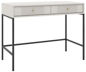 Masă de consolă LUE bej/negru