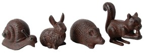 Statuete de grădină 4 buc. din metal Animals – Esschert Design