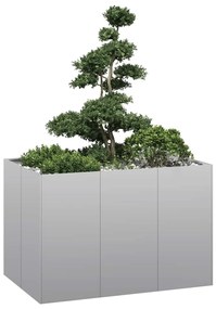 vidaXL Jardinieră 120x80x80 cm oțel galvanizat