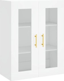 vidaXL Dulap cu montaj pe perete, alb, 69,5x34x90 cm