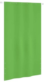 vidaXL Paravan de balcon, verde deschis, 140x240 cm, țesătură oxford