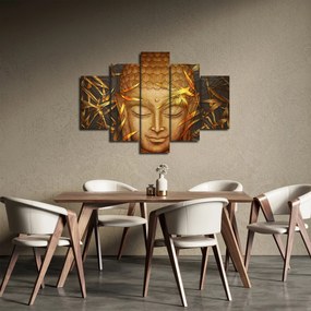 Tablou - Buddha de aur (150x105 cm)