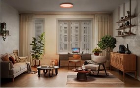 Osram -LED Plafonieră reglabilă PLATE LED/35W/230V Ø 43 cm roz