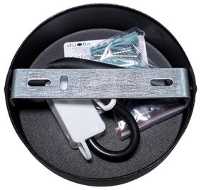 Lustră aplicată Duolla DUO 1xE27/15W/230V d. 40 cm verde/auriu