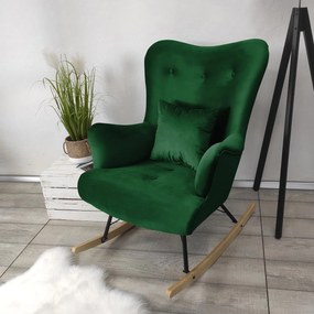 Fotoliu balansoar în stil scandinav Aria (Magic Velvet 2225). 1059398
