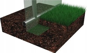 Sera de grădină cu ușă fixă, 400 x 250 x 200 cm