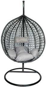 Balansoar suspendat Culoare negru, MAROCCO