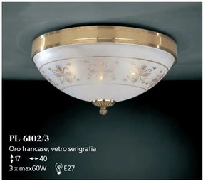 Plafoniera clasica design italian realizat manual 6102