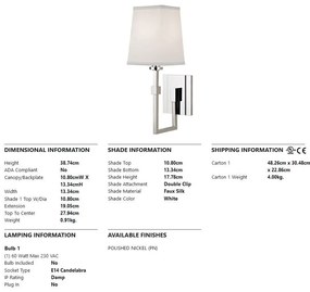 Aplica de perete design clasic FLETCHER