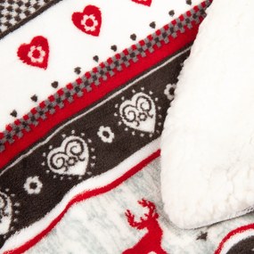Pătură imitație de blăniță 4Home Winter design, 150 x 200 cm