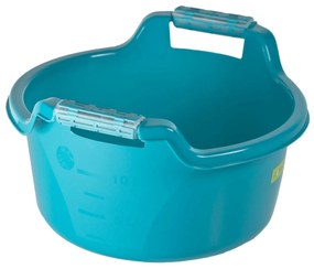 Lighean cu manere 13.5L, turcoaz, Mary