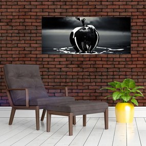 Tablou cu mărul negru (120x50 cm)