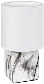 Lampa de masa decorativa marmura/alb Nalisa