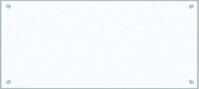 vidaXL Panou antistropi bucătărie transparent 90x40 cm sticlă securiz.