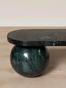 Masuta de cafea din marmura verde, "Biboli"