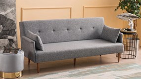 Canapea extensibilă cu 3 locuri Navan Sofa Bed-Grey Gri