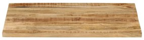 Blat de masa, 25-27 mm, 80x60 cm, lemn masiv de mango