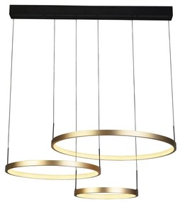 Lustra moderna cu 3 inele LED dimabile Grace