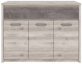 Comodă Jolene 3D2S (castan nairobi + onyx). 1052970