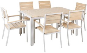 Set mobilier de grădină Combo (lemn deschis). 1078442