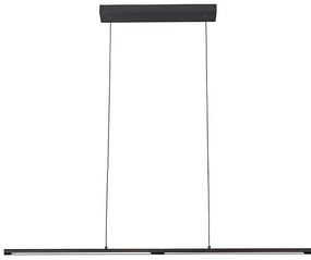 Lustra LED suspendata design modern minimalist TORCH neagra