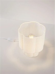 Veioza, Lampa de masa cu abajur bej BLOOSY