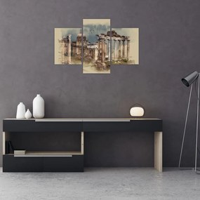 Tablou - Forumul Roman, Roma, Italia (90x60 cm)