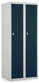 Dulap metalic, 60 x 50 x 150 cm, blocare cu rotire, antracit - ral 7016
