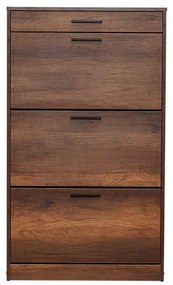 Pantofar Adore, 3 compartimente, capacitate 18 perechi incaltaminte, 75 x 128 x 29 cm