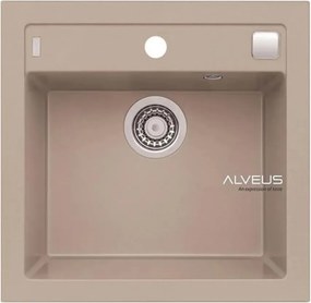 Chiuveta compozit Alveus Formic 20 bej 52x51 cm