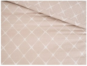 Lenjerie de pat creponata ADRIA bej Dimensiune lenjerie de pat: 70 x 90 cm | 140 x 200 cm