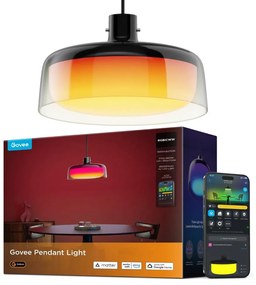 Govee - Lampă suspendată LED RGBICWW, reglabilă, cu cablu, LED/21W/230V, finisaj mat, Wi‑Fi