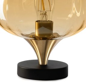 ONLI - Lampă de masă ELIDE 1xE27/15W/230V negru/cupru
