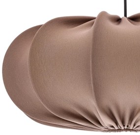 Lustră pe cablu CAFEE 1xE27/40W/230V, diam. 52 cm, maro