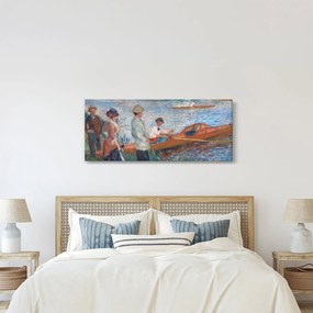 Tablou - Auguste Renoir, Oarsmen at Chatou, reproducere (120x50 cm)