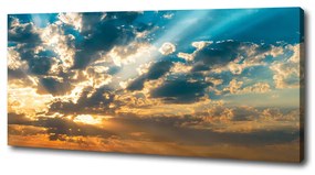 Tablou canvas Apus de soare cer